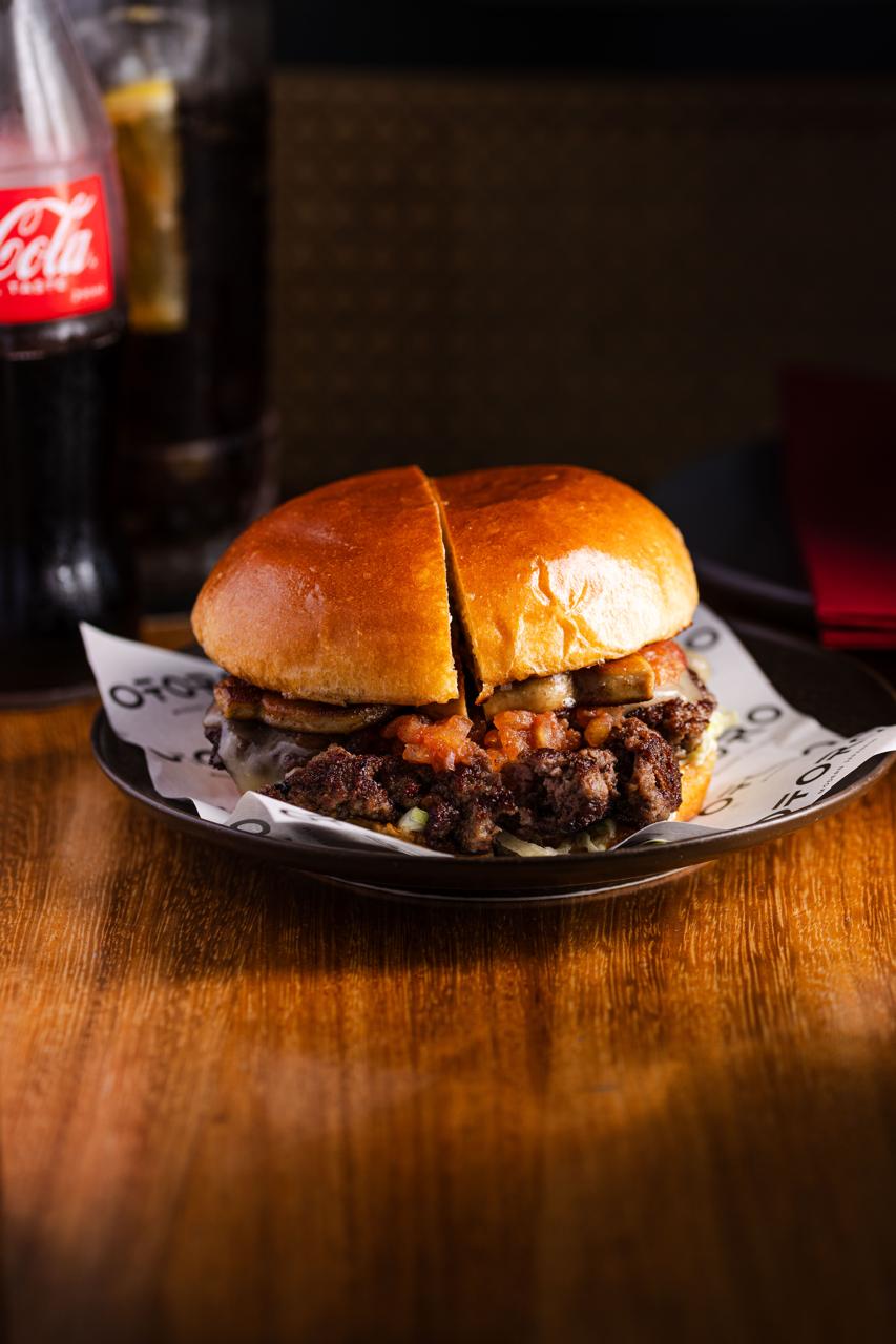 Black Angus Smashed Burger